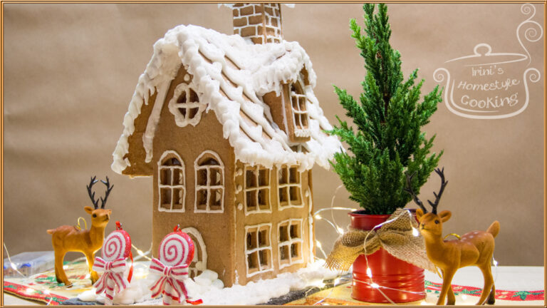 Read more about the article Χριστουγεννιατικο σπιτακι (Ζαχαροσπιτο)!!