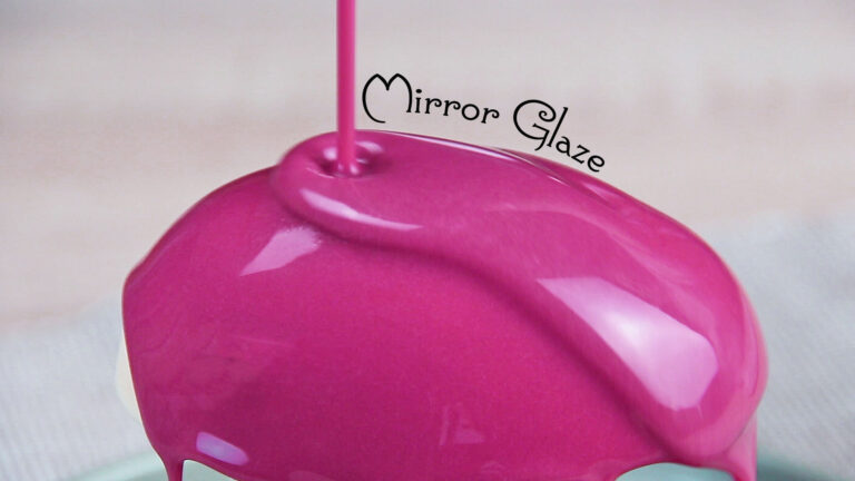 Read more about the article Μαθετε να φτιαχνετε το διασημο γλασο mirror glaze για τα γλυκα σας!!